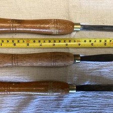 Stanley Bridges Woodturning Tool Set Chisel, Gouge, Groving Parting Tools