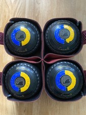 Henselite Size 0 Bowls - Set of 4 in Carrier (Pre-Owned)