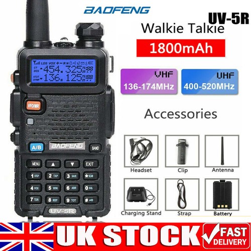 Baofeng dual band walkie - uv-5r,