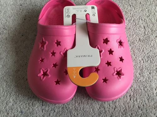 Croc type shoes girls - shoes, pink