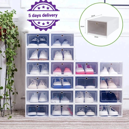 Pack clear foldable - clear, shoe