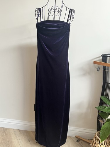 Amaranto purple velvet maxi - amaranto,