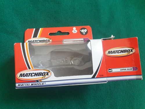Matchbox lotus elise empty box - lotus,