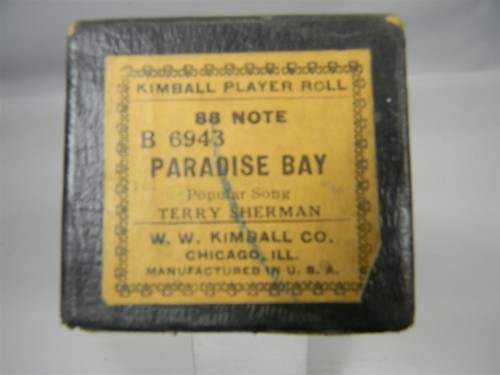 Paradise bay note w - -, w.w