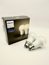 Philips Hue Warm White Ambiance LED Smart Light Bulb 2x pack [B22 Bayonet Cap]