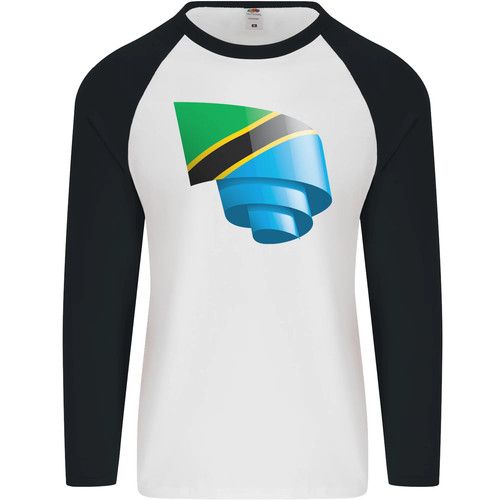 Curled tanzania flag tanzanian - curled,