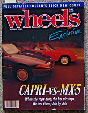 Wheels 1989 Oct Ford Capri
