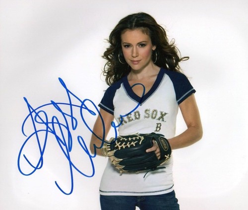 Alyssa milano autographed - milano,