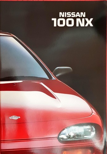 Nissan 100nx brochure 1993 - nissan,