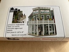 Banta Model Works 61111 O Scale Roubies Saloon model building Kit on30, 0n30