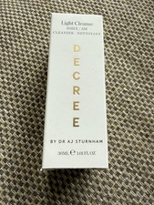 Decree Light Cleanse 30ml BNIB