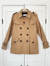 Coach Trench Coat Short Tan No