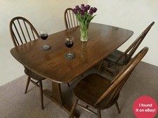 Vintage ercol dining table - vintage,