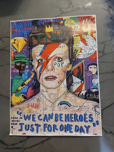 David bowie canvas poster - bowie,