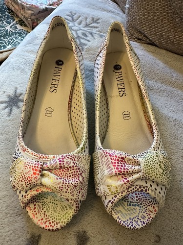 Pavers shoes white leather - shoes,