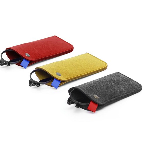 Pcs felt eyeglass case - pcs,