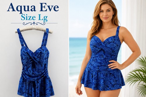 Aqua eve blue paisley - blue,