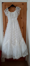 Beautiful Vintage mid 1980's wedding dress