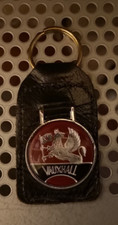 KAROBES Vintage 70's 'Vauxhall' Classic Car Leather Fob Keyring Original.