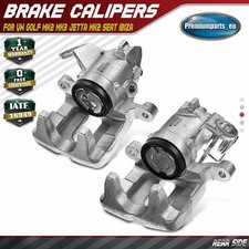 2x Brake Calipers Rear for VW