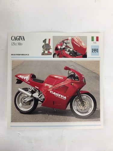 Cagiva 125cc mito 1991 spec - 125cc,