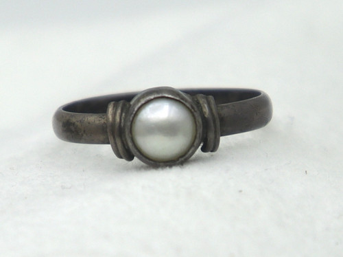 Natural white pearl gemstone - natural,
