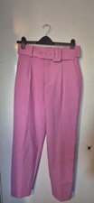 Zara Pink High Waisted Belted