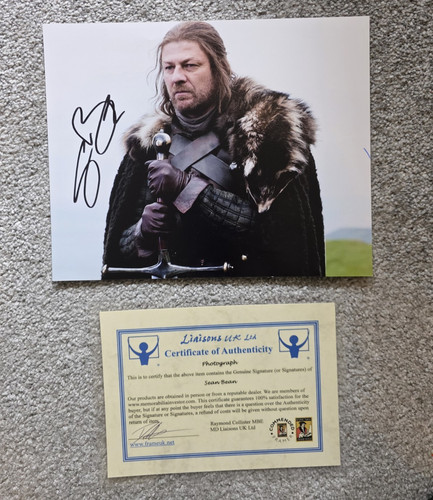 Sean bean signed game - sean, of