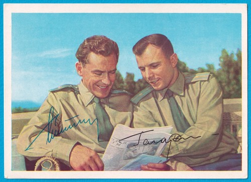 Yuri gagarin and german - yuri,