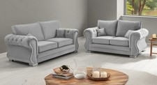Light Grey Falcon Velvet Luxe