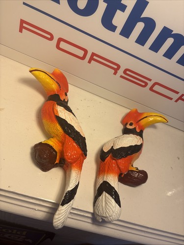 Pair vintage rhinoceros - pair,