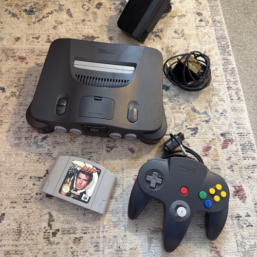 Nintendo n64 console with - console,