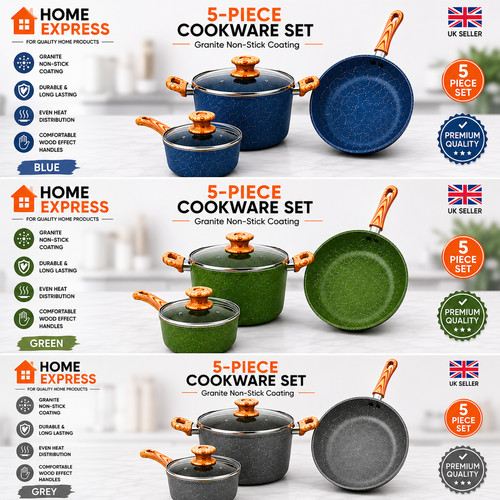 Piece non stick - piece, cookware