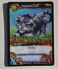 'Nightsaber Cub' - WoW TCG