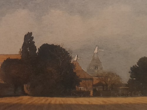 Oast houses chislet - houses,, kent'