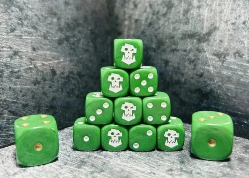 Orks 25x 12mm custom inspired - orks,
