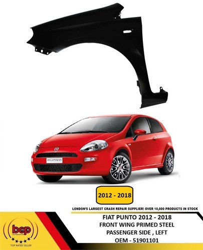 Fiat punto 2012 2018 front - fiat,