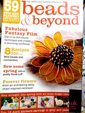 Beads & Beyond Magazine April 2014 with 59 Jewellery Ideas and Projects.