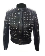 Womens Ladies PU Biker Jackets