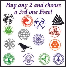 Viking norse stickers - viking,,