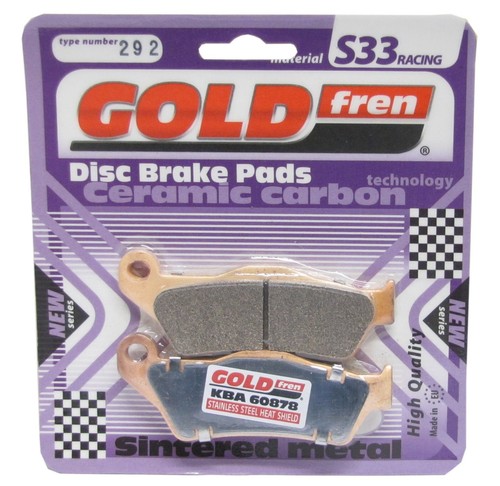 Goldfren s33 brake pads rear - s33,
