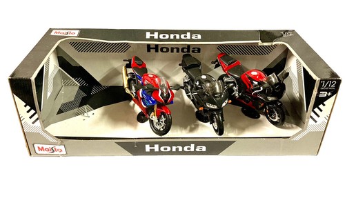 Maisto honda motorcycles 12 - honda, 1:12