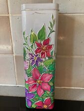 Churchill’s Shortbread Biscuit Tin - Clematis - EMPTY collectable