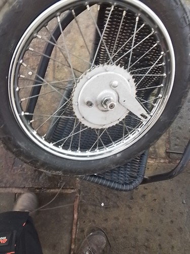 Bsa bantam d14 rear wheel - bantam,