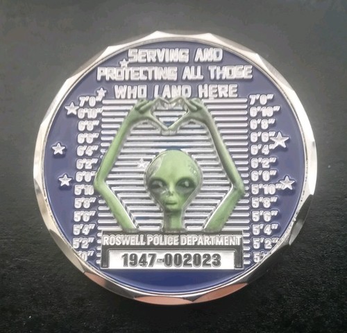 50x3mm roswell police officer - roswell,