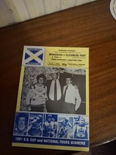 1982 Speedway Programme Edinburgh V Ellesmere Port
