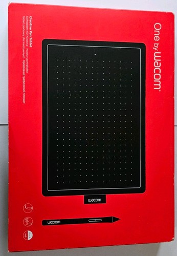 One wacom pen tablet - by,