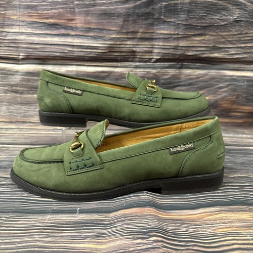 Russell bromley green suede - russell,