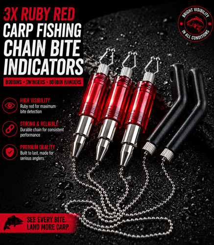 Ruby red carp fishing bite - ,