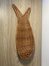 vintage wicker or rattan